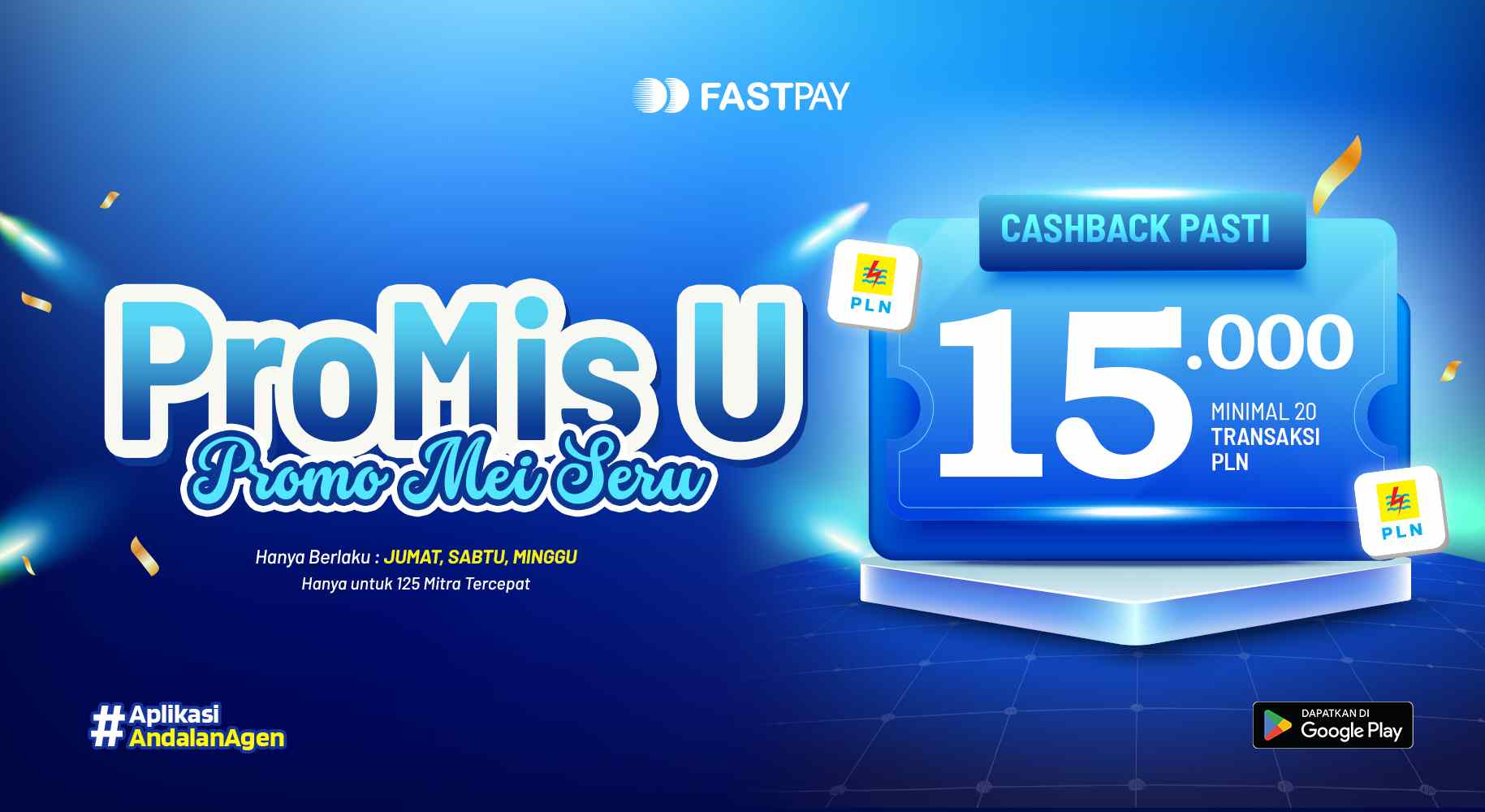 promo PLN Fastpay JSM edisi Mei 2026