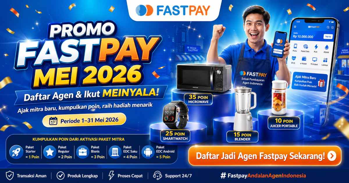 promo fastpay Mei 2026 - hadiah-Smartwatch