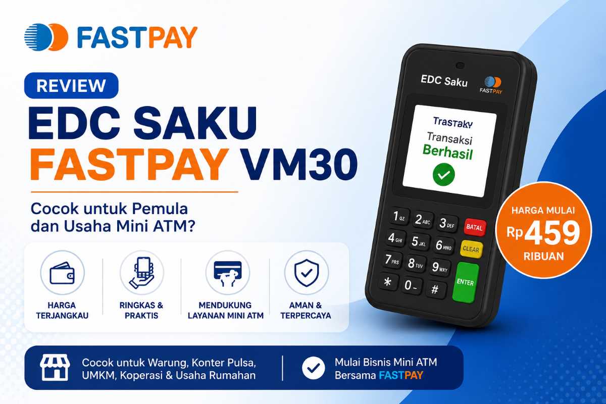 review EDC Saku Fastpay VM30