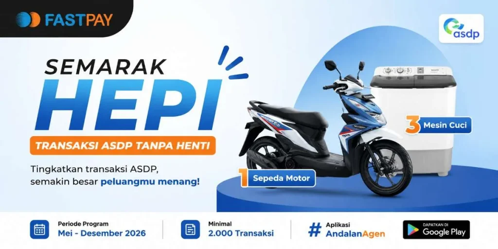 Semarak hepi promo transaksi ASDP 2026