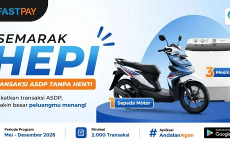 Semarak hepi promo transaksi ASDP 2026