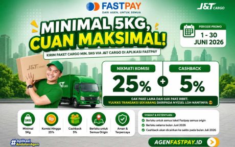 Promo J&T Cargo Fastpay Juni 2026
