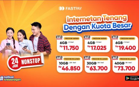 harga paket internet IM3 Fastpay 2026