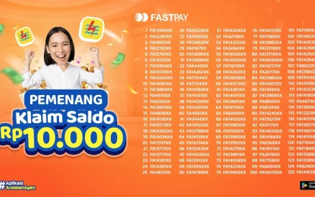 Daftar Pemenang Promo PLN Fastpay Mei 2026 125 Mitra
