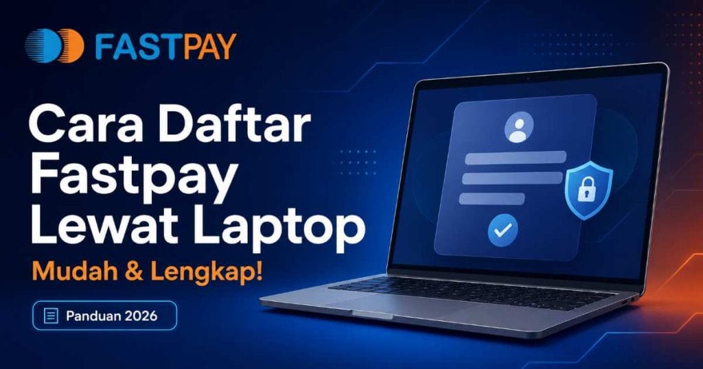 Cara Daftar Fastpay Lewat Laptop