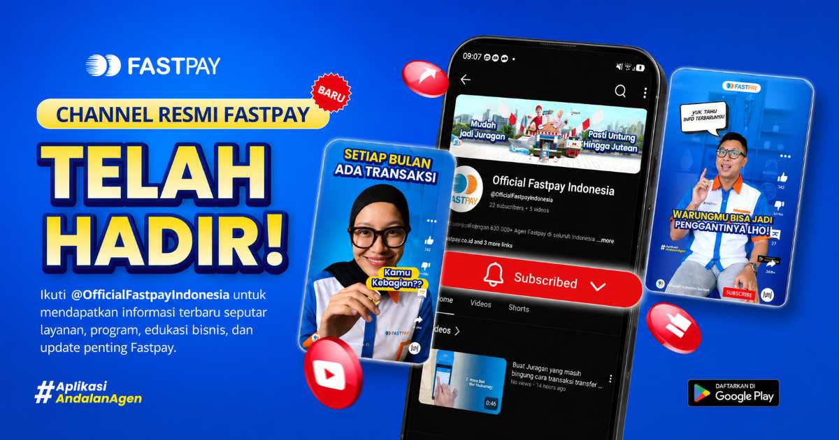 Channel Resmi Baru Fastpay untuk Informasi Terpercaya