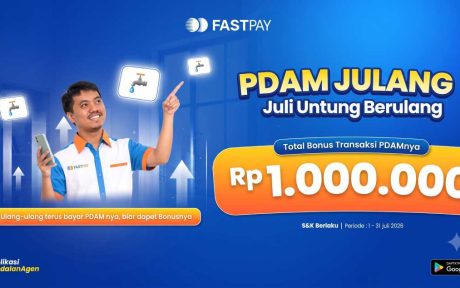 PDAM Julang Fastpay Juli 2026: Untung Berulang Rp1 Juta