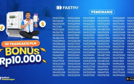 Pengumuman Pemenang Promo PLN Fastpay Juli 2026