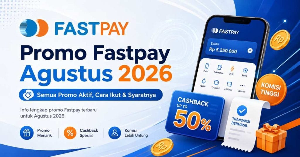 Promo Fastpay Agustus 2026