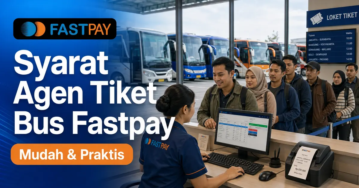 Syarat Agen Tiket Bus Fastpay