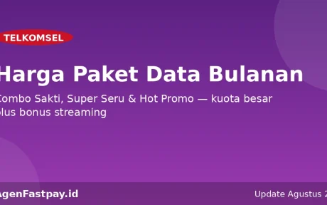 harga paket data bulanan telkomsel combo sakti super seru hot promo fastpay