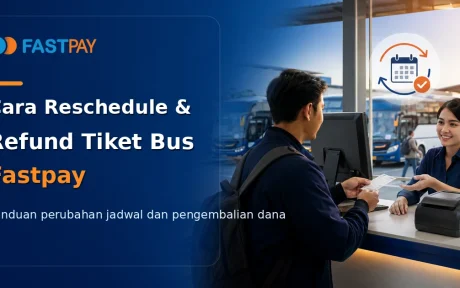 Cara Reschedule & Refund Tiket Bus Fastpay