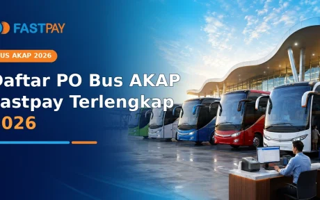 Daftar PO Bus AKAP Fastpay Terlengkap 2026