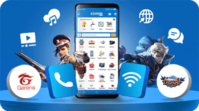 Ikon pulsa paket data dan produk digital Fastpay