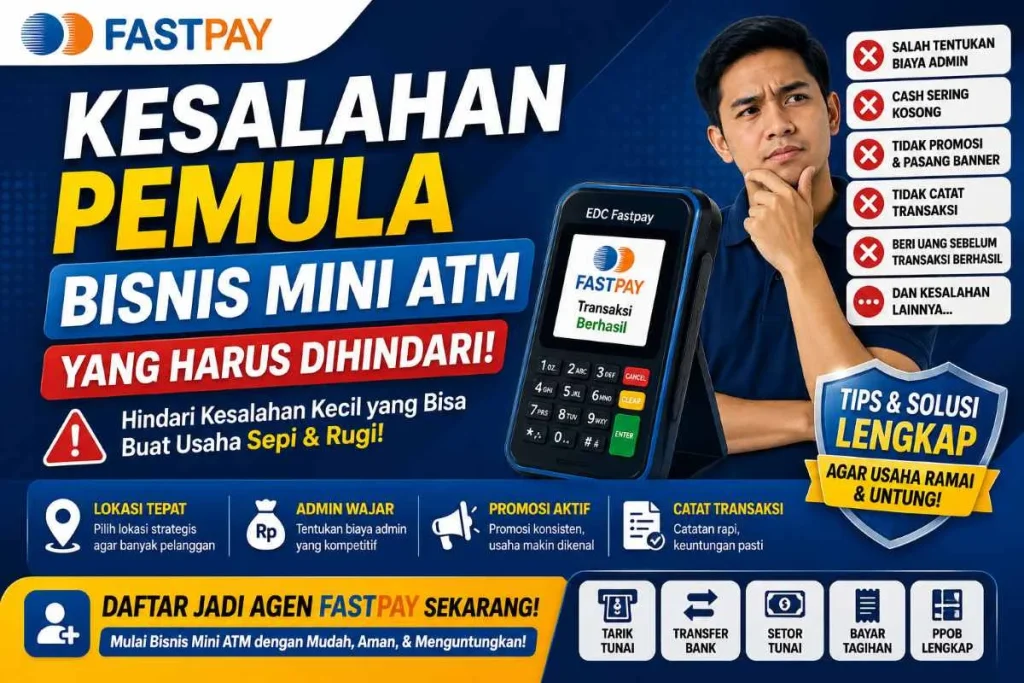 Kesalahan yang Harus Dihindari dalam Bisnis ATM